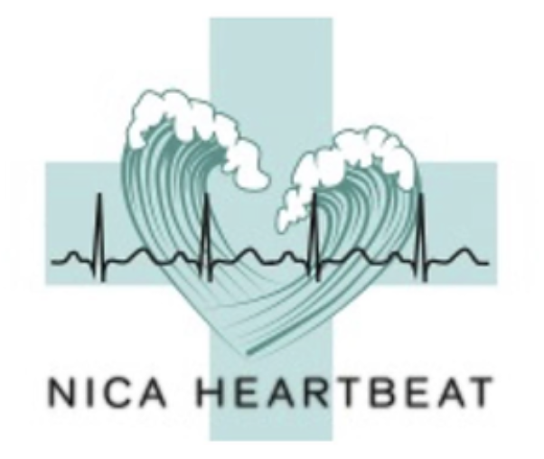 Nica Heartbeat Logo for Nicaragua Lifeguard Community Startup