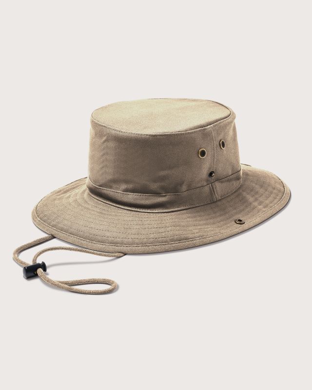 Cotton Canvas Tonga Hat Khaki