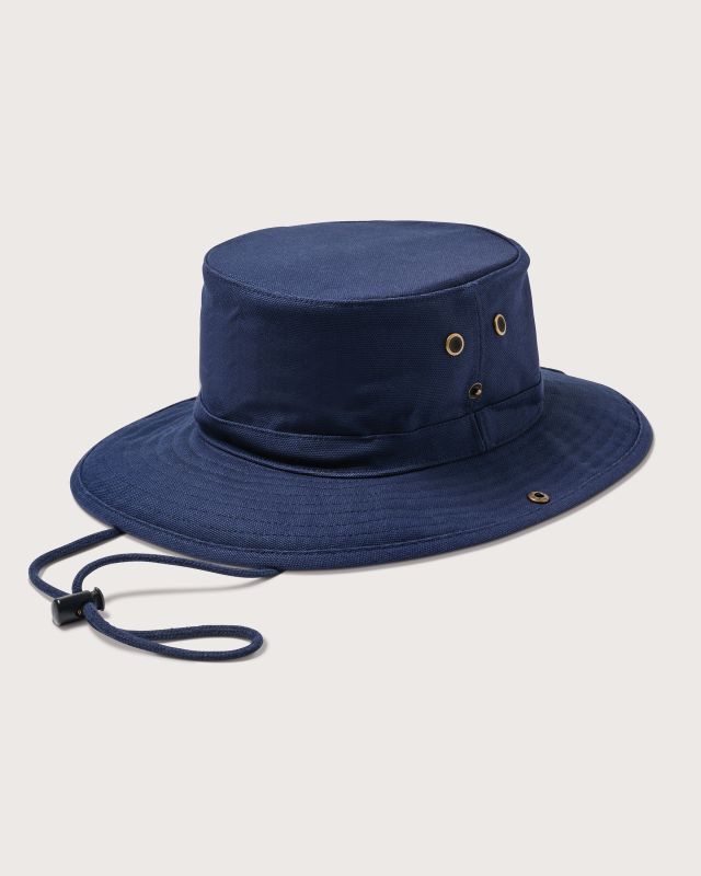 Cotton Canvas Tonga Hat Navy