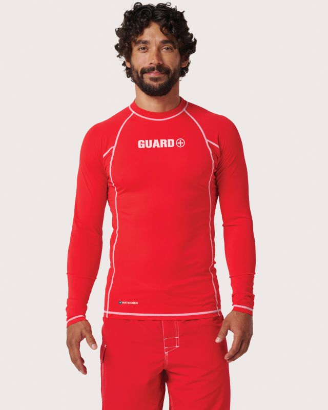 Classic Long Sleeve Lifeguard Rashguard with GUARD+