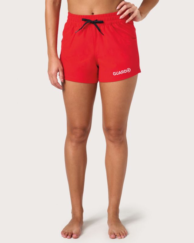 Mahalo Sea Stretch™ Lifeguard Short 4" with GUARD+