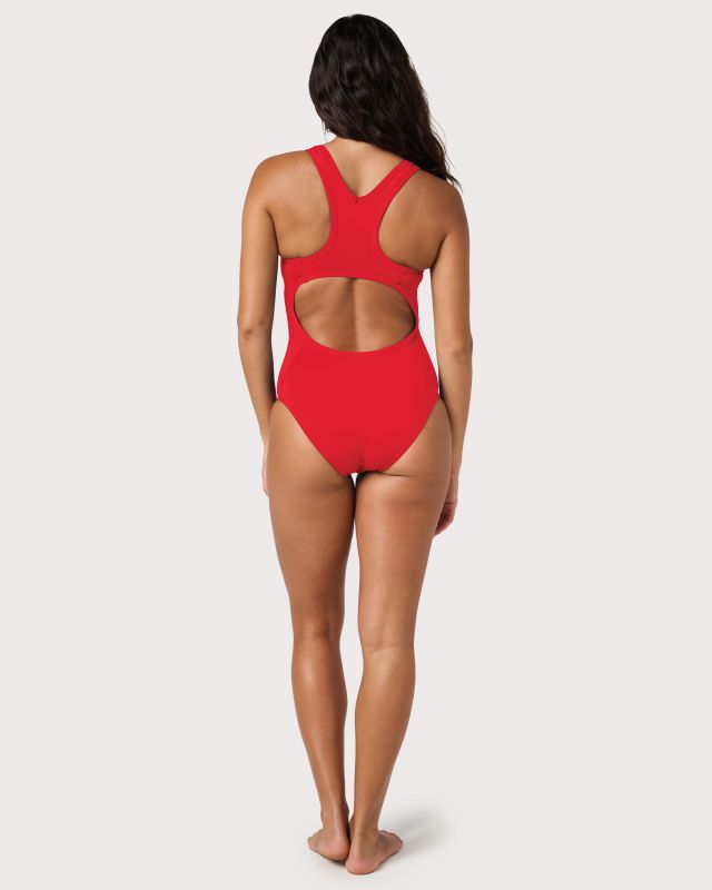 Racertank Classic One-Piece | Watermen Brand Lifeguard One Piece