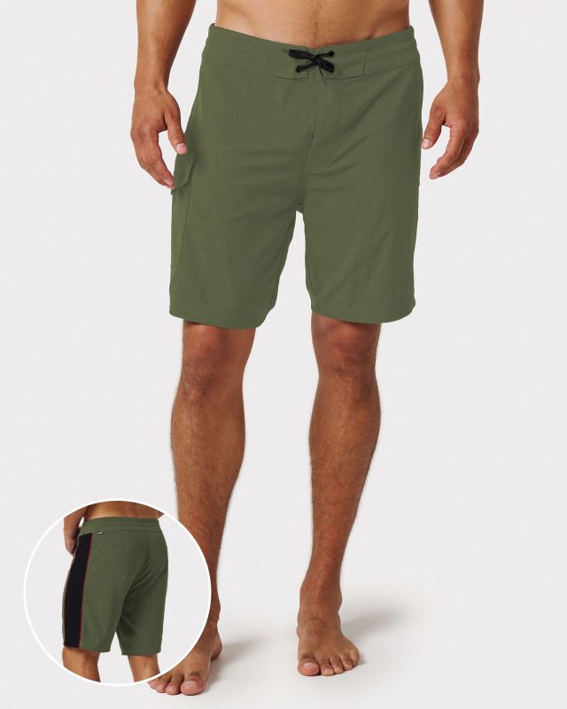 Seaside Sea Canvas™ Boardshort 8"
