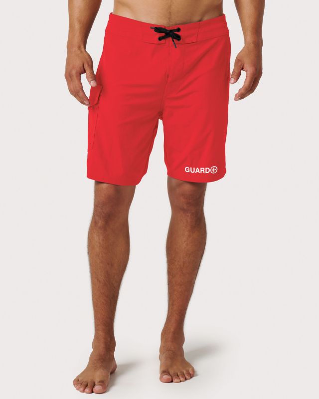 Seaside Sea Canvas™ Lifeguard Boardshort 8" with GUARD+