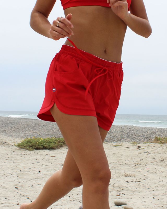 Super Girl Lifeguard Short with GUARD+ | Watermen Lifeguard Gear