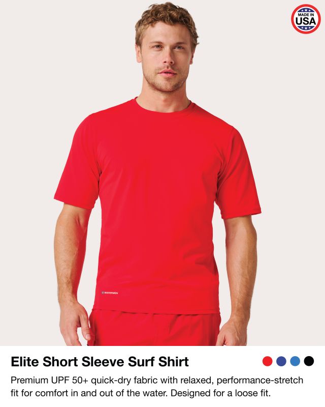 Elite Short Sleeve Surf Shirt