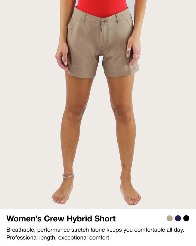 Women's Crew Hybrid Short