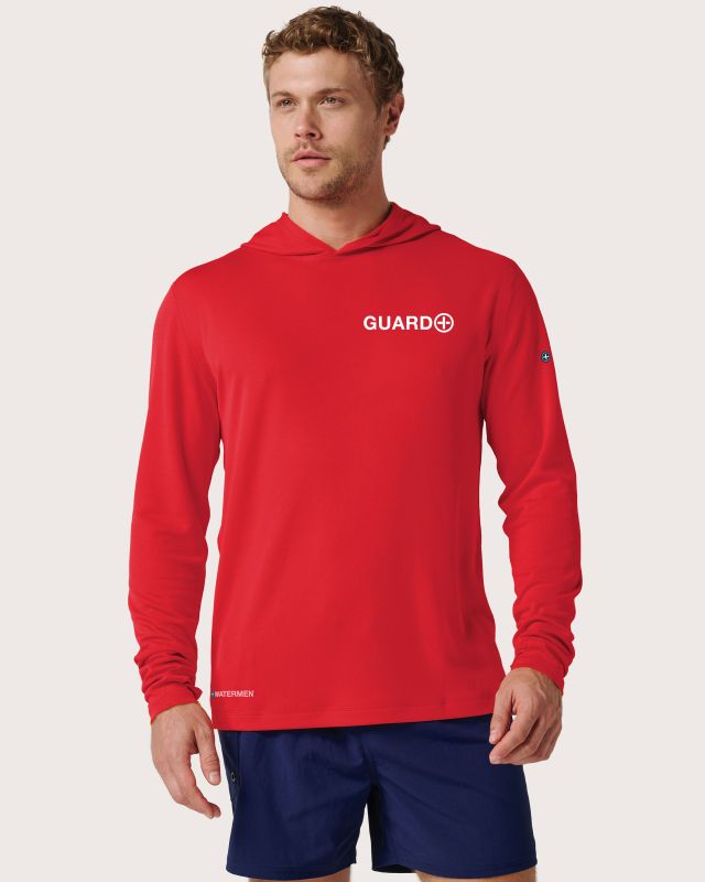 WindanSea Long Sleeve Lifeguard Sun Hoodie with GUARD+
