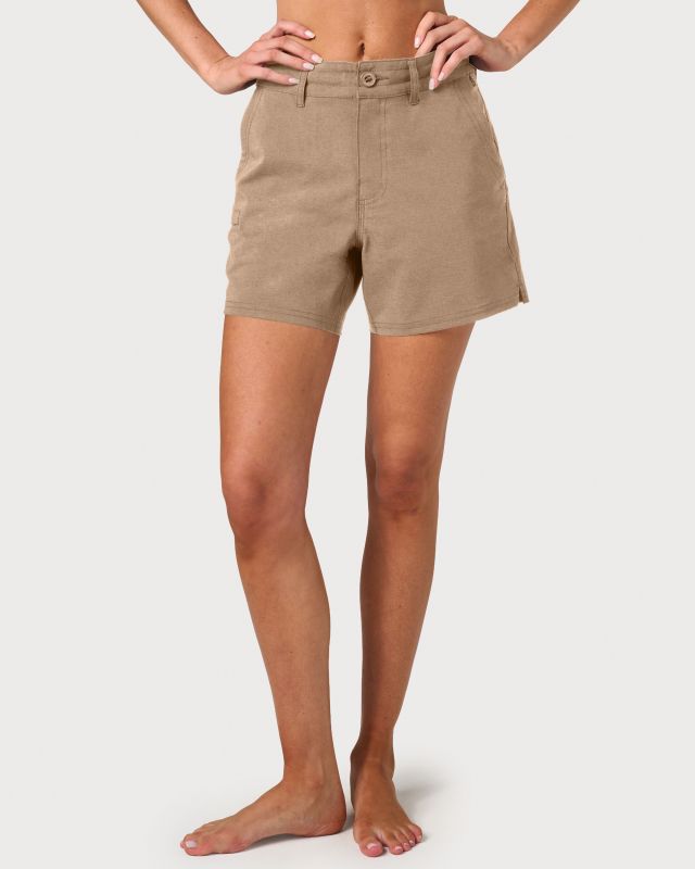 Women's Crew Hybrid Short 5"