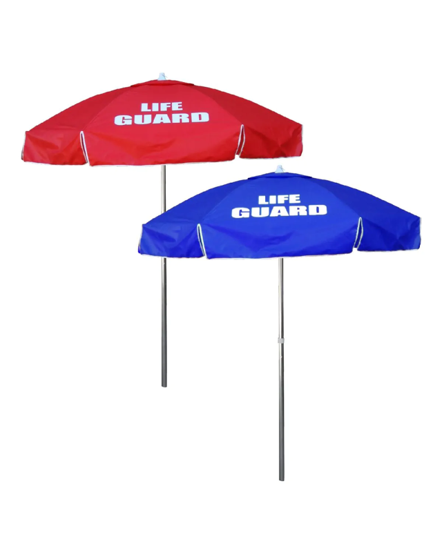 6' Umbrella With LIFE GUARD Logo