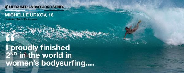 Michelle Urkov - Watermen Lifeguard Ambassador Series