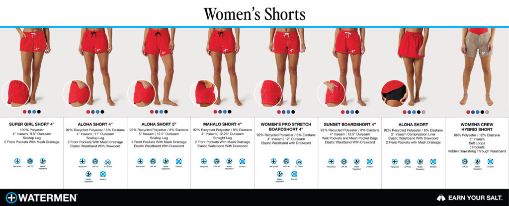 Women's Lifeguard Shorts